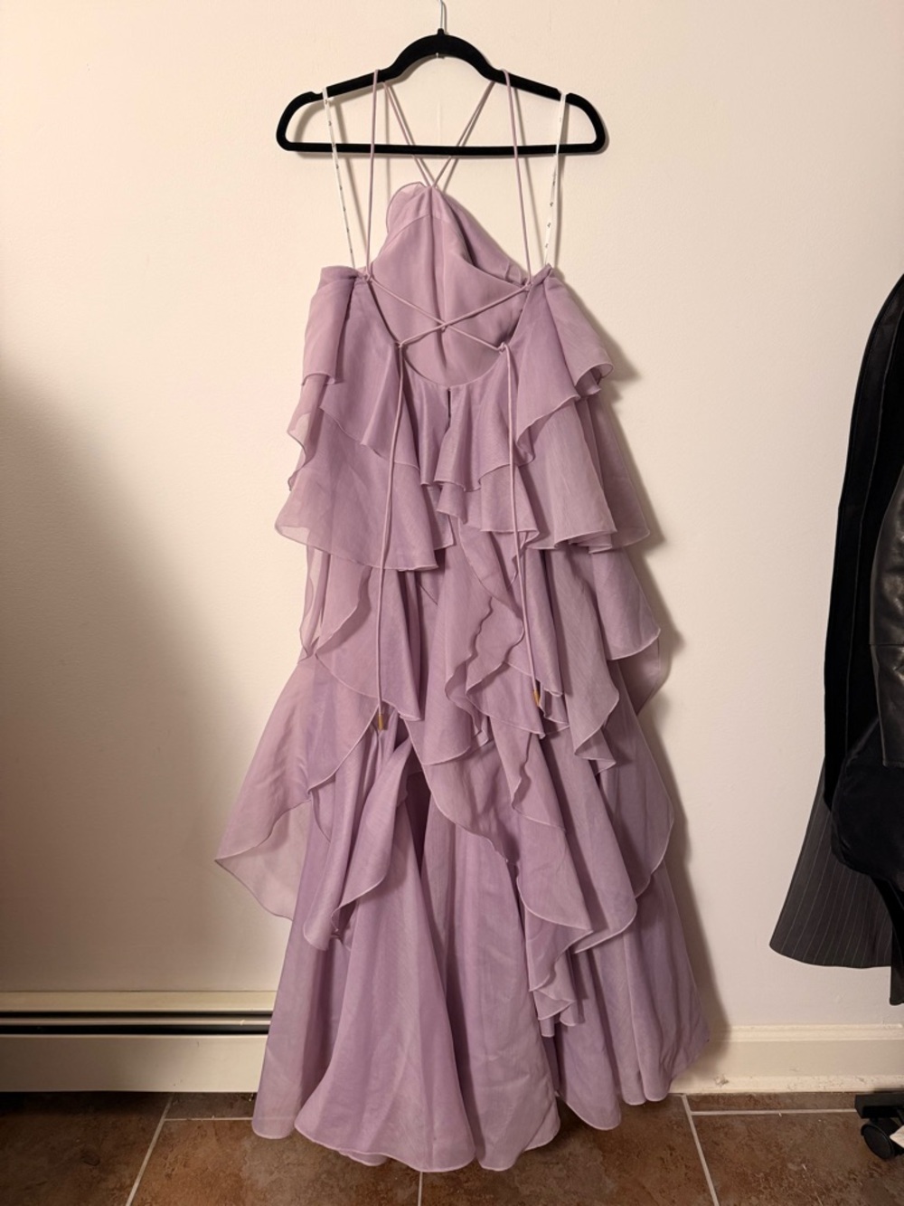 Aje - Pandorea Layered Maxi Dress in purple - Picture 12 of 14